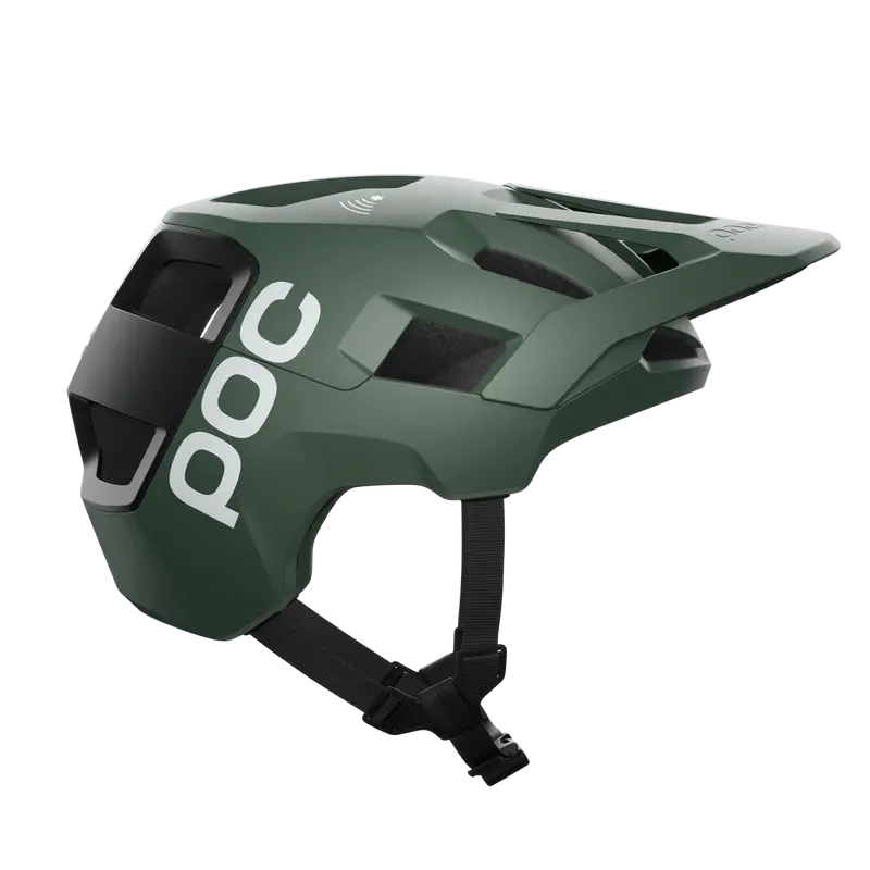 Poc Kortal Race Mips Mtb Helmet - Epidote Green-Uranium Black Metallic-Matt 3