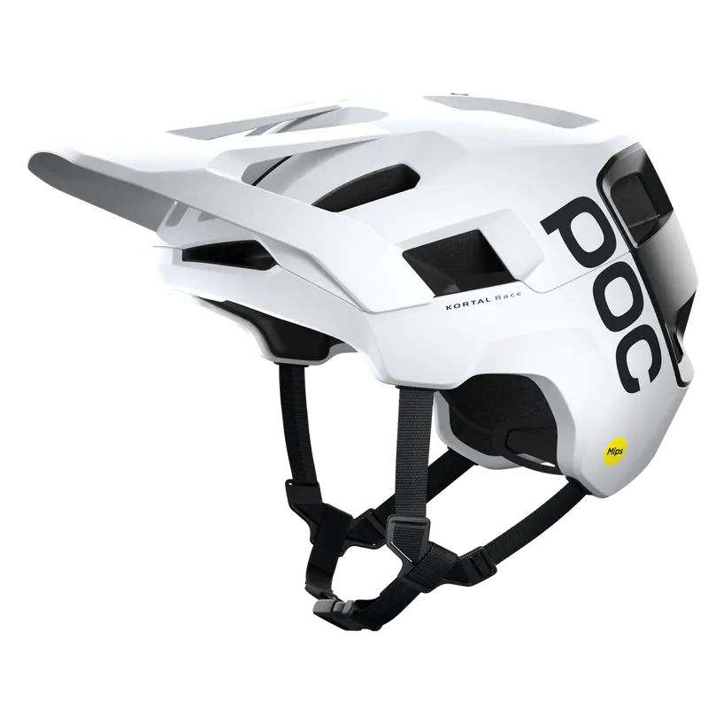 Poc Kortal Race Mips Mtb Helmet - Hydrogen White-Uranium Black Matt 1