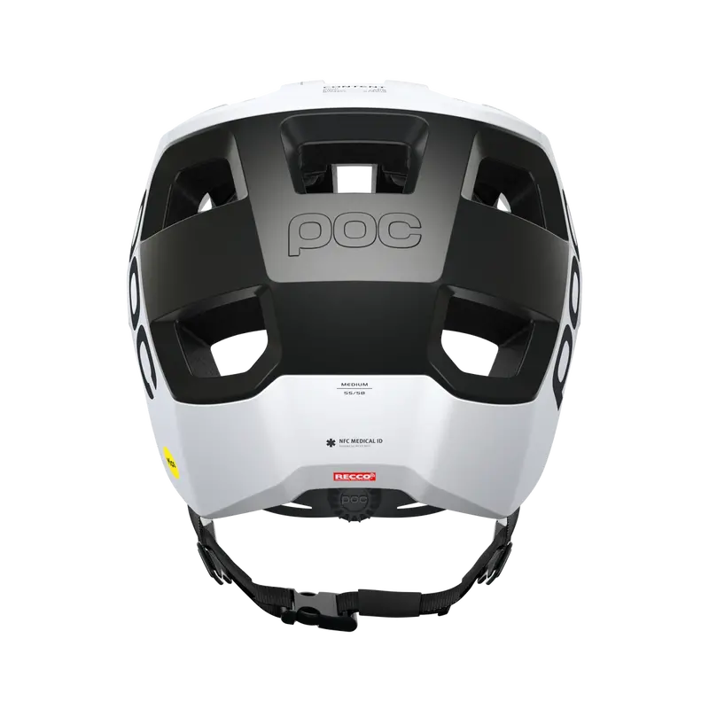 Poc Kortal Race Mips Mtb Helmet - Hydrogen White-Uranium Black Matt 2