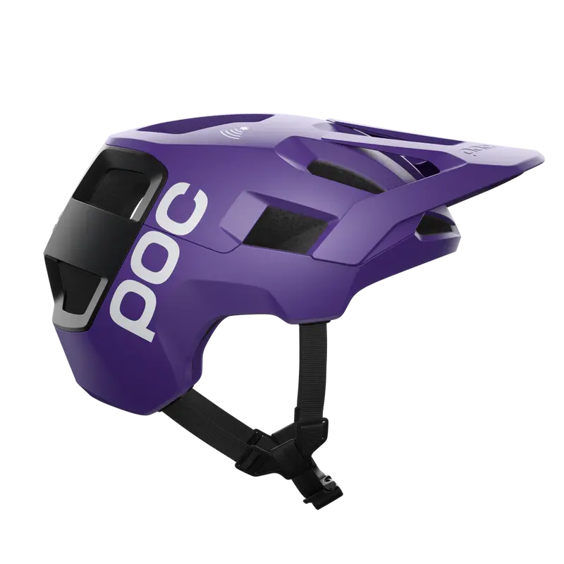 Poc Kortal Race Mips Mtb Helmet - Sapphire Purple-Uranium Black Metallic-Matt 3