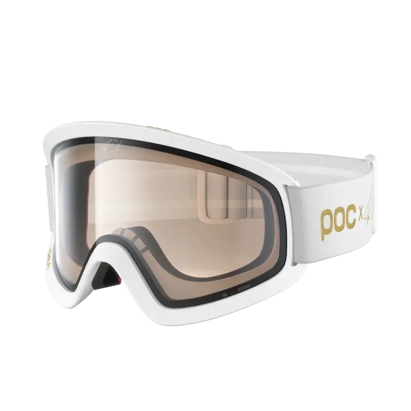 Poc Ora Clarity Mtb Goggle - Fabio Edition - Hydrogen White-Gold 1