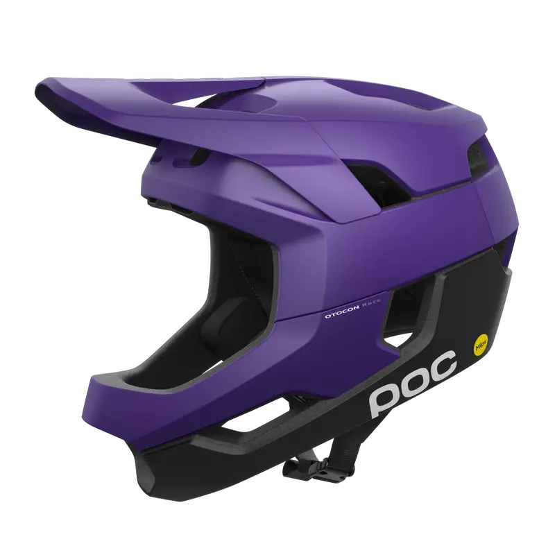 Poc Otocon Race Mips Full Face Helmet - Sapphire Purple-Uranium Black Metallic-Matt 1