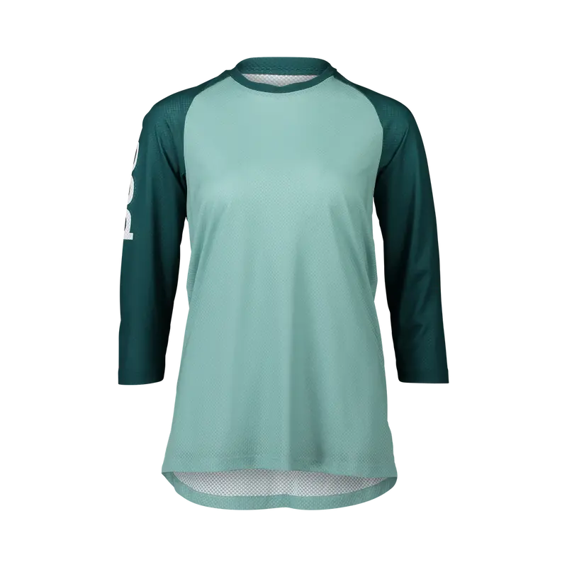 Poc Pure 3/4 Sleeve Mtb Jersey - Womens - Light Dioptase Blue-Dioptase Blue 1