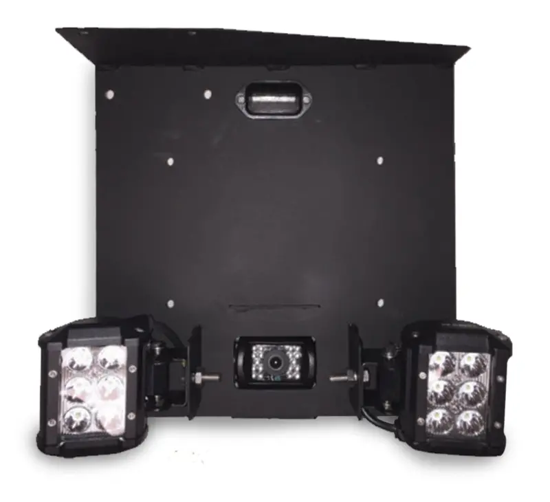 Premium Plug And Play Humvee Rear License Plate Holder Bracket Frame - No Drilling To Install - M998 Hmmwv 2