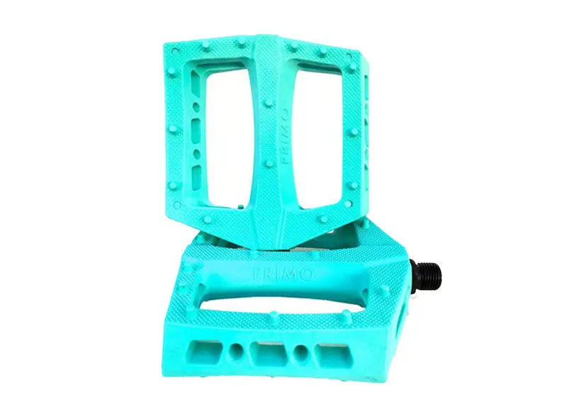 Primo Turbo Flat Pedals - Tiffany Blue 1