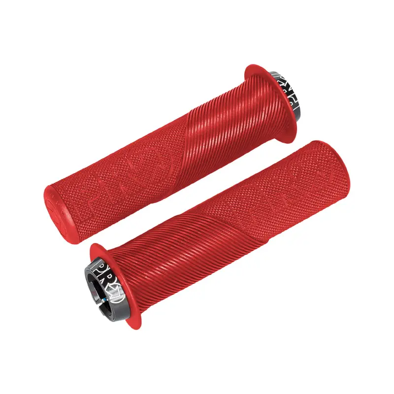 Pro Lock On Trail Grips - Flange - Red 1