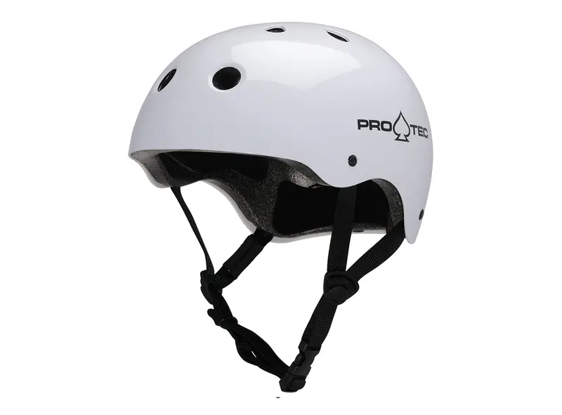 Pro-Tec Classic Certified Helmet - Gloss White 1