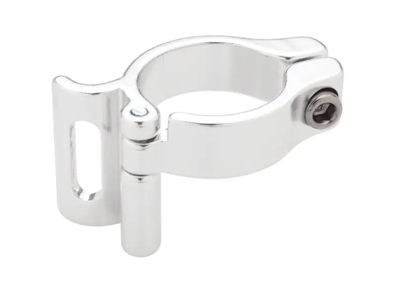 Problem Solvers Braze-On Adaptor Clamp - Silver 1