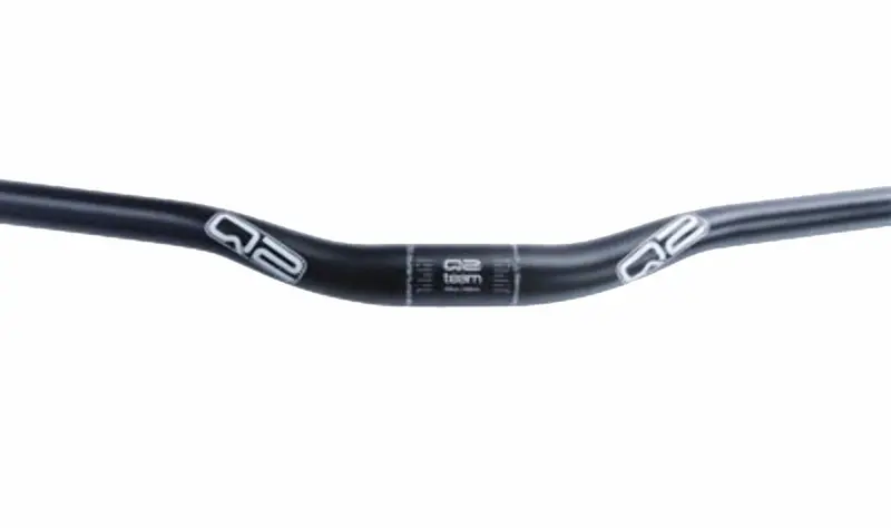 Q2 Alloy 50Mm Mtb Riser Handlebar - Black 1