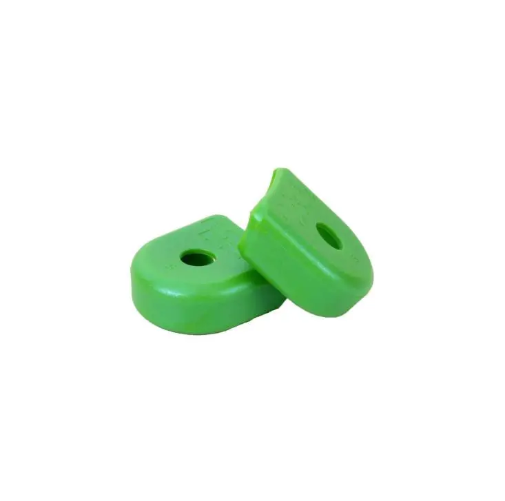 Race Face Alloy Crank Pedal Boots - Green 1