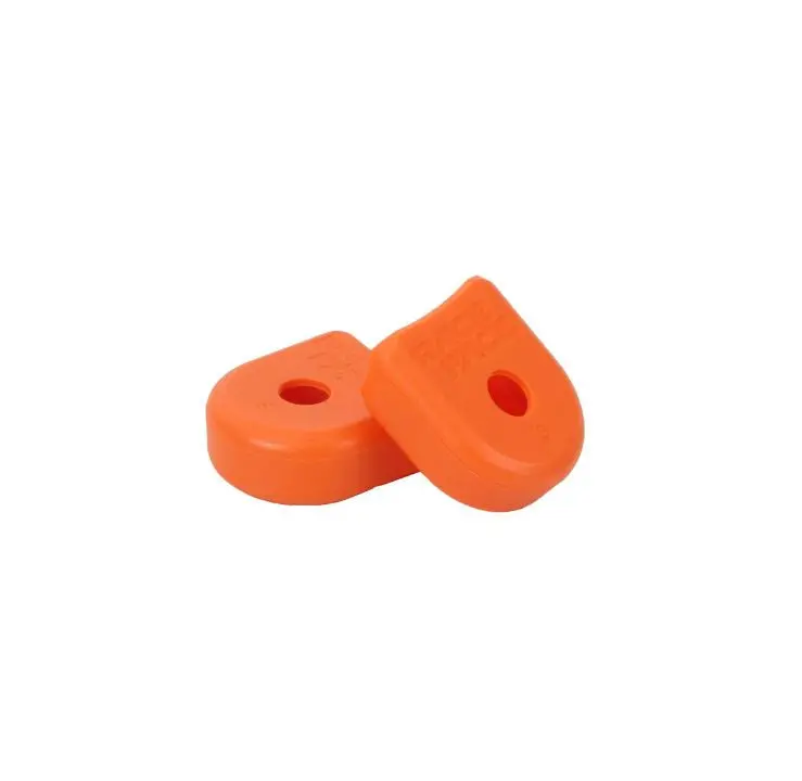 Race Face Alloy Crank Pedal Boots - Orange 1