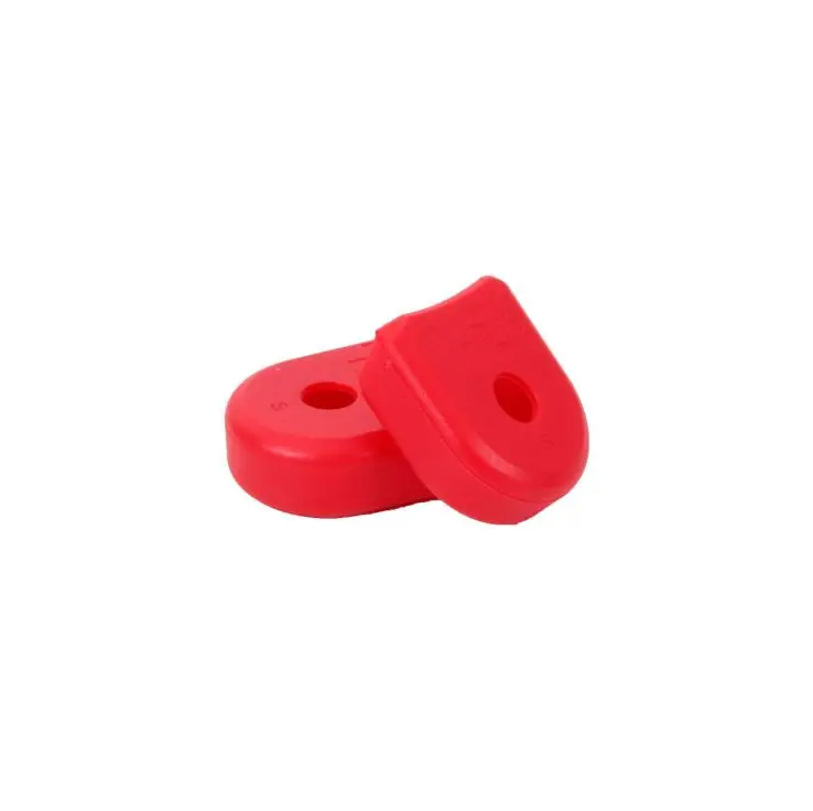 Race Face Alloy Crank Pedal Boots - Red 1