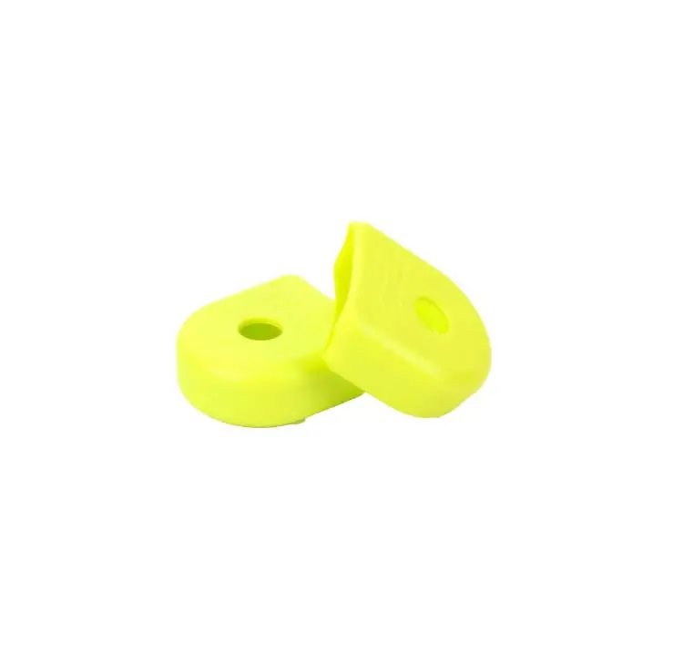 Race Face Alloy Crank Pedal Boots - Yellow 1