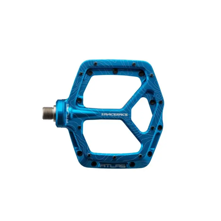 Race Face Atlas Flat Pedals - Blue 2