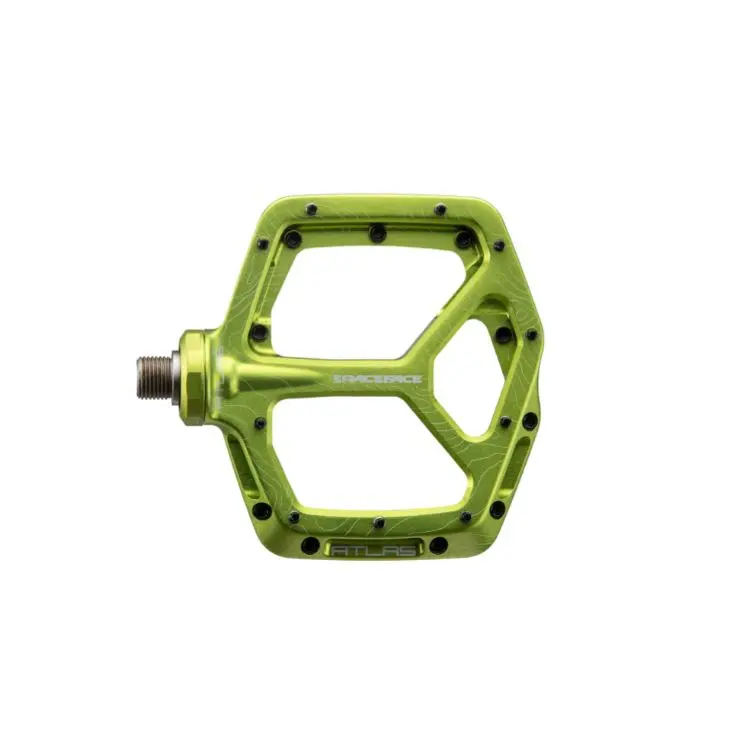 Race Face Atlas Flat Pedals - Green 2