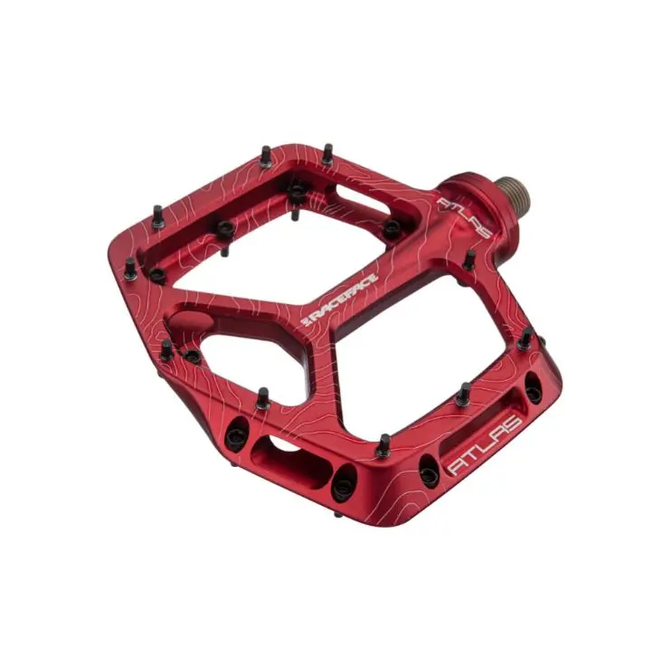 Race Face Atlas Flat Pedals - Red 1