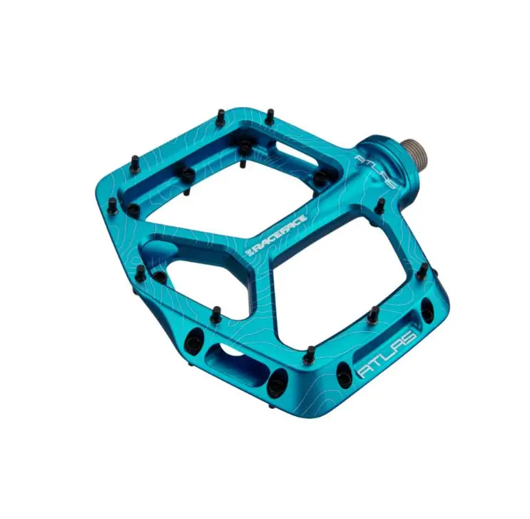 Race Face Atlas Flat Pedals - Turquoise 1