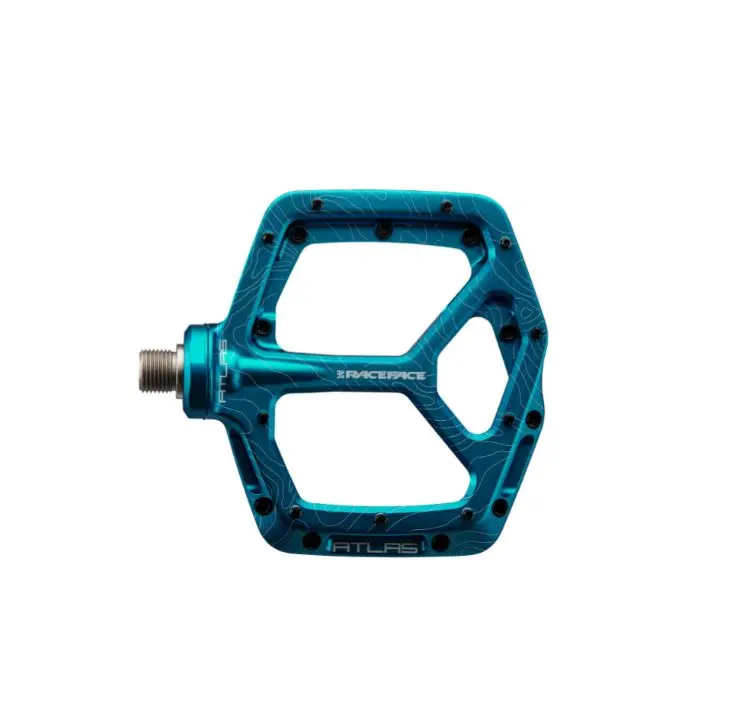 Race Face Atlas Flat Pedals - Turquoise 2