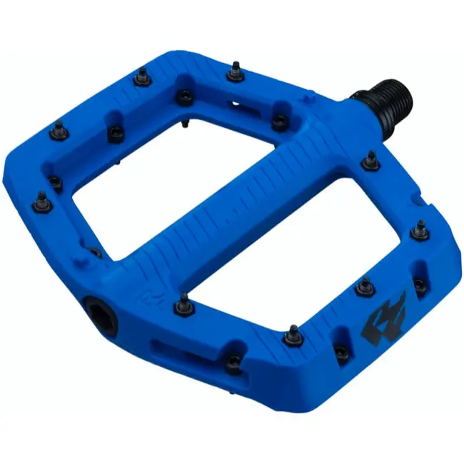 Race Face Chester Flat Pedals - Large - Blue 1