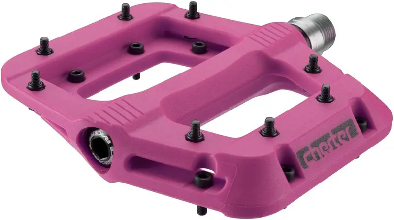 Race Face Chester Flat Pedals - Magenta 1