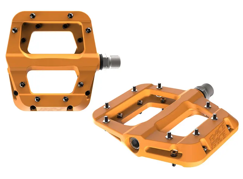Race Face Chester Flat Pedals - Orange 1
