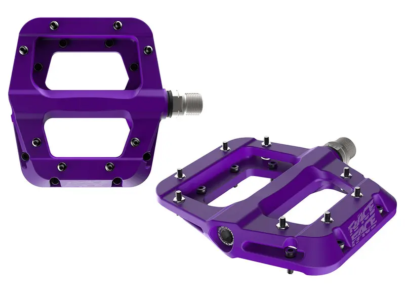Race Face Chester Flat Pedals - Purple 1