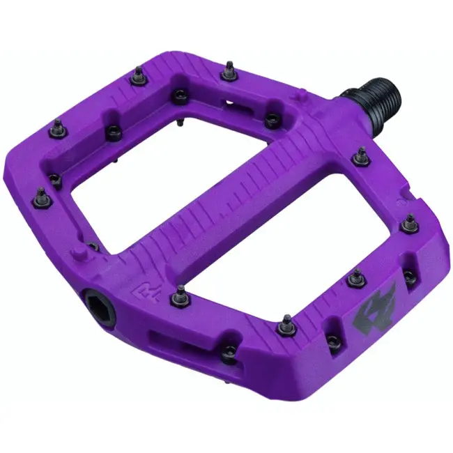 Race Face Chester Flat Pedals - Small - Purple 1