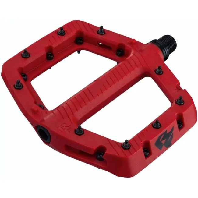 Race Face Chester Flat Pedals - Small - Red 1