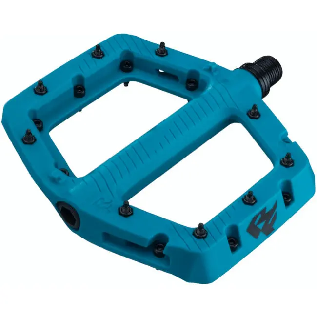 Race Face Chester Flat Pedals - Small - Turquoise 1