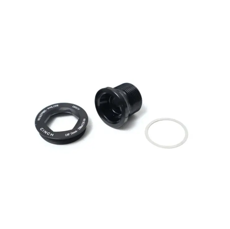 Race Face Cinch Crank Bolt And Puller Cap Set - Matt Black 1