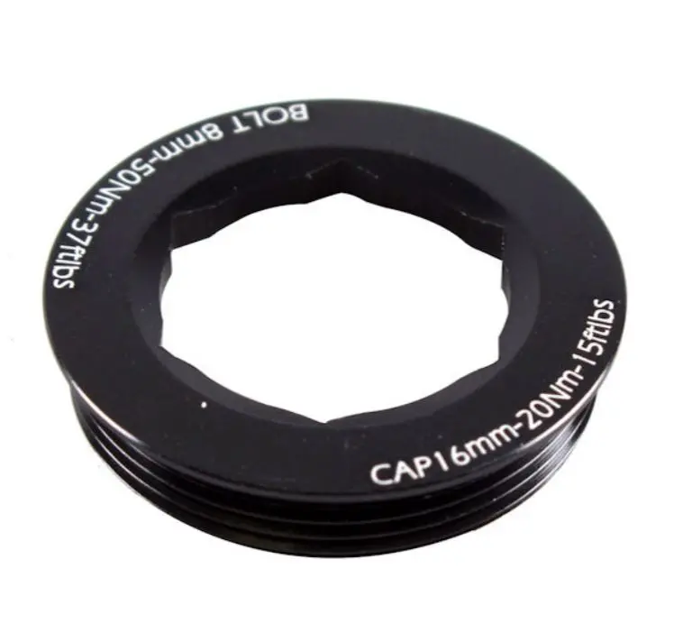 Race Face Cinch Xc/Am Puller Cap And Washer Set - Gloss Black 1