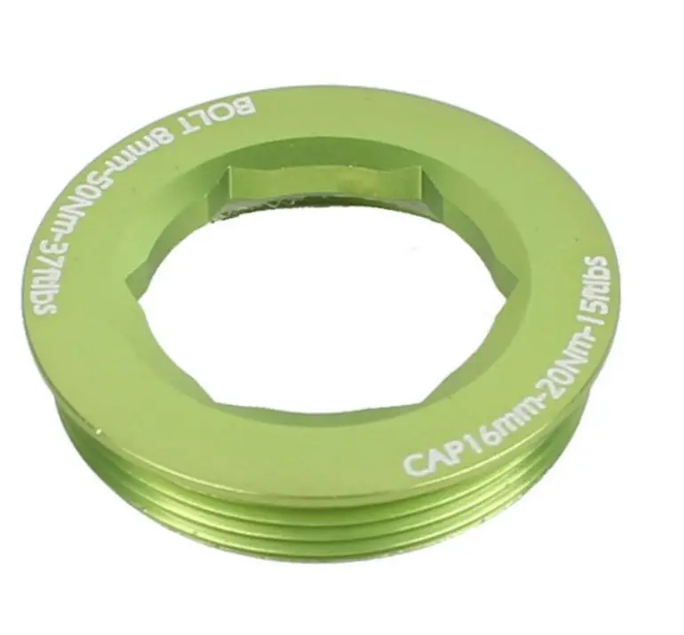 Race Face Cinch Xc/Am Puller Cap And Washer Set - Green 1