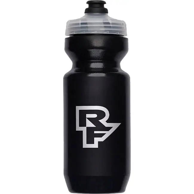 Race Face Classic Logo Water Bottle - Black - 2022 1