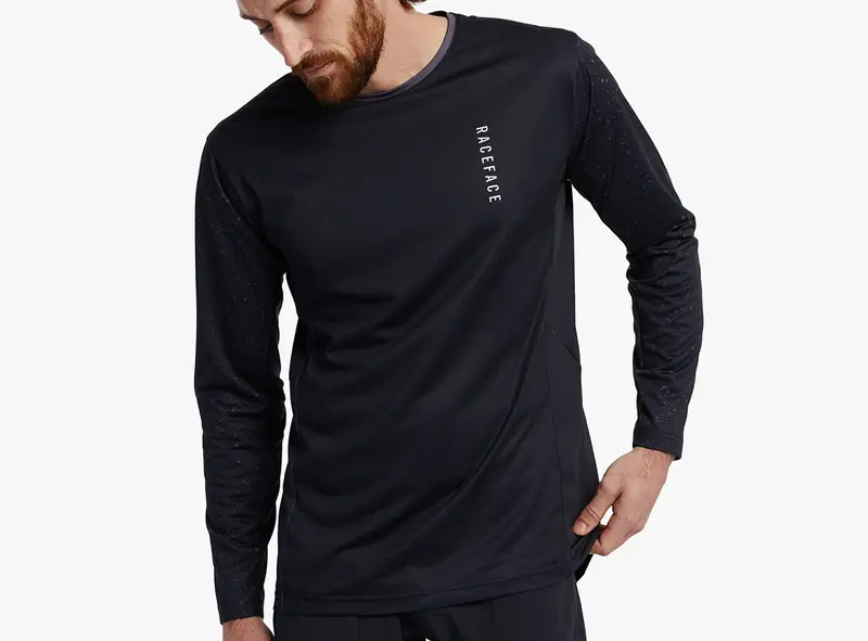 Race Face Indy Long Sleeve Mtb Jersey - Charcoal 1