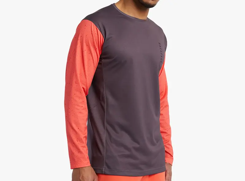 Race Face Indy Long Sleeve Mtb Jersey - Coral 1