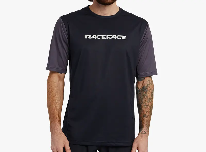 Race Face Indy Short Sleeve Mtb Jersey - Black - 2022 1