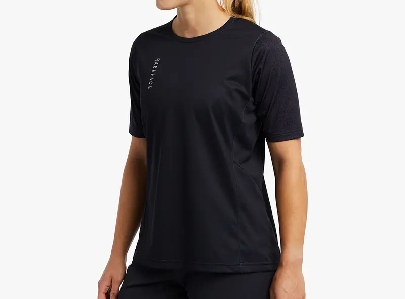 Race Face Indy Short Sleeve Mtb Jersey - Womens - Black 1