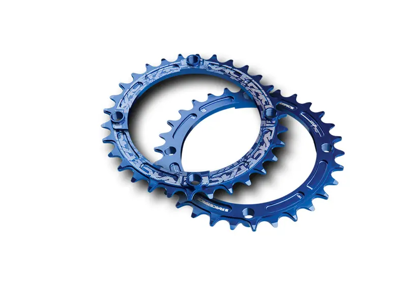 Race Face Narrow Wide Chainring - Blue 1