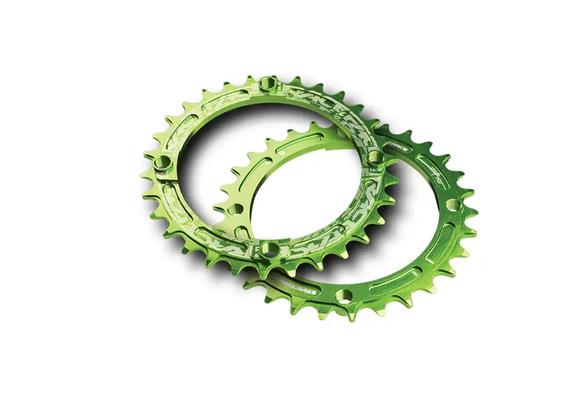 Race Face Narrow Wide Chainring - Green 1