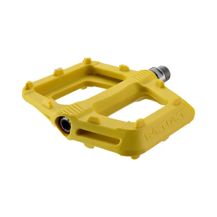 Race Face Ride Flat Pedals - Yellow 1