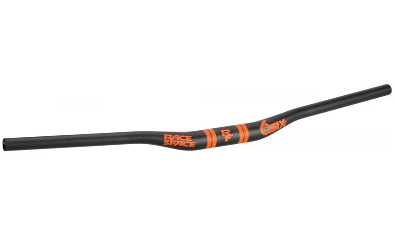 Race Face Sixc Carbon Riser Handlebar - 35Mm - Orange 1