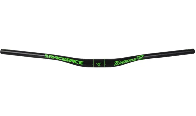 Race Face Turbine R 35 Riser Handlebar - Green 1