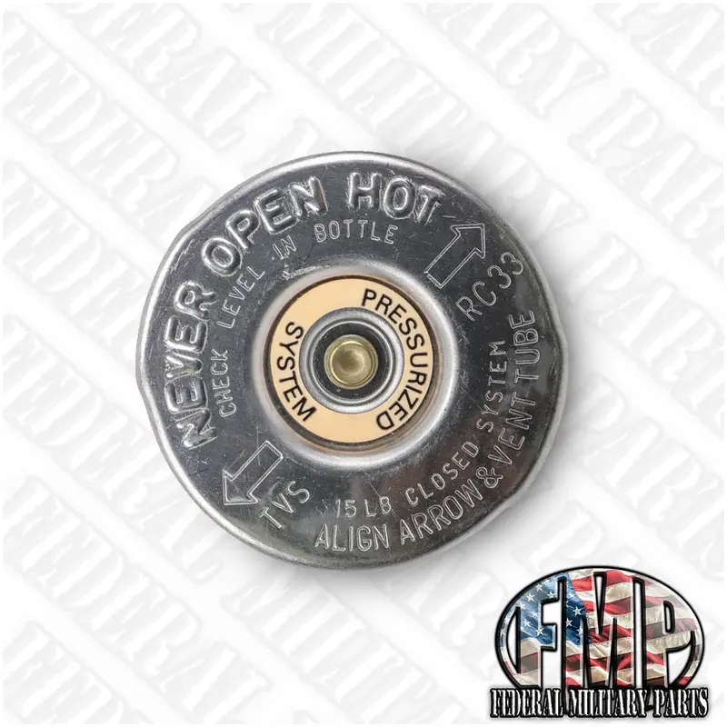 Radiator Cap, Fits Military Hmmwv Humvee M998 M-Series 2