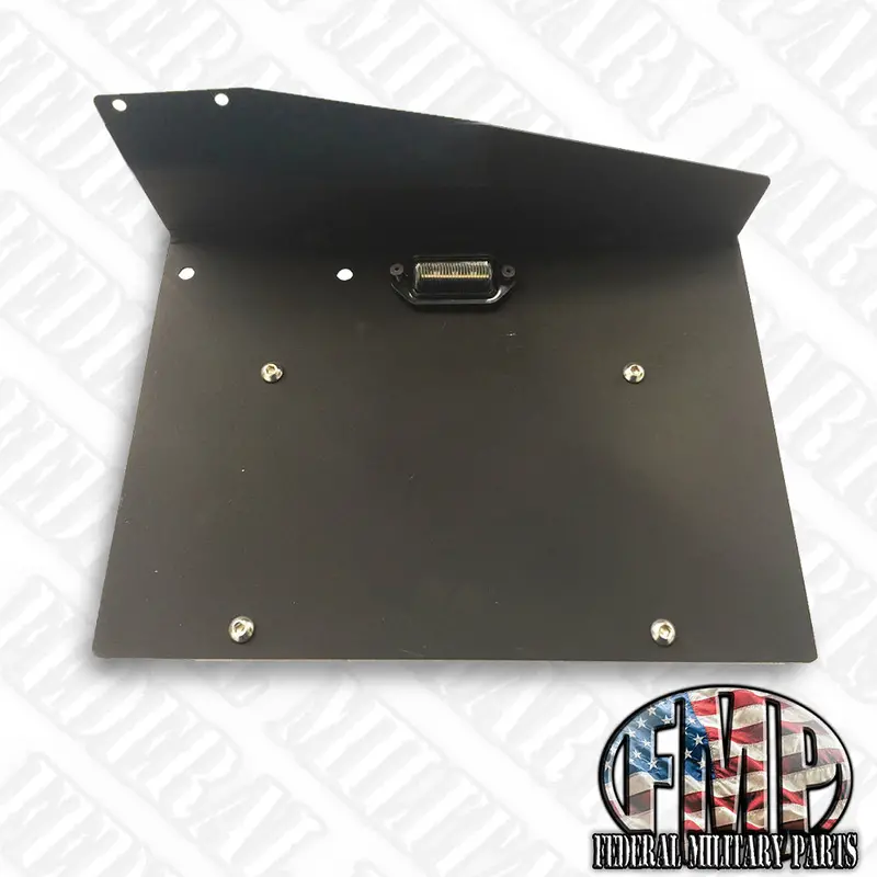 Rear License Plate Holder Bracket Frame - Pj - No Drilling To Install - Fits Humvee M998 Hmmwv - Not Prewired 1