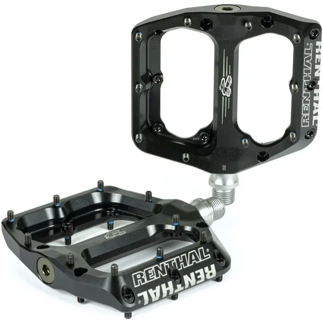 Renthal Revo-F Flat Pedal - Black 1
