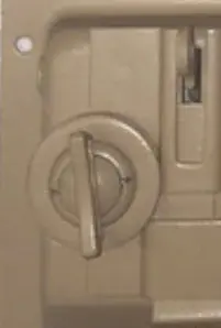 Replacement Thumb Lock For Dual Locking Handle Fits Humvee Hard Door 1