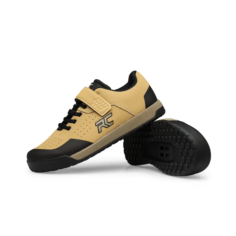 Ride Concepts Hellion Clipless Mtb Shoe - Khaki-Black 5