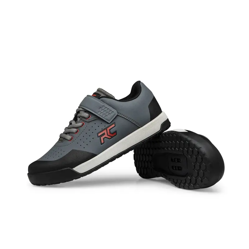 Ride Concepts Hellion Clipless Mtb Shoe - Womens - Charcoal-Manzanita 5
