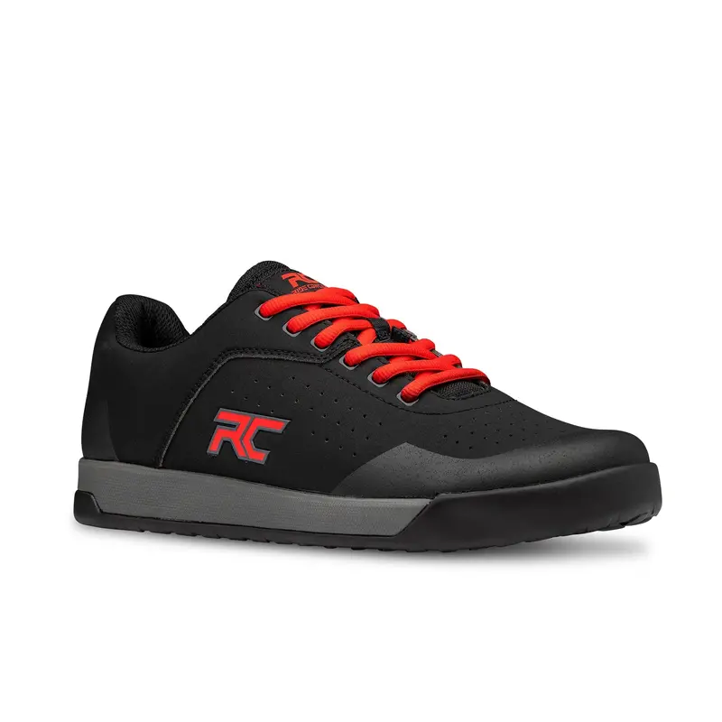 Ride Concepts Hellion Flat Pedal Mtb Shoe - Black-Red - 2022 1