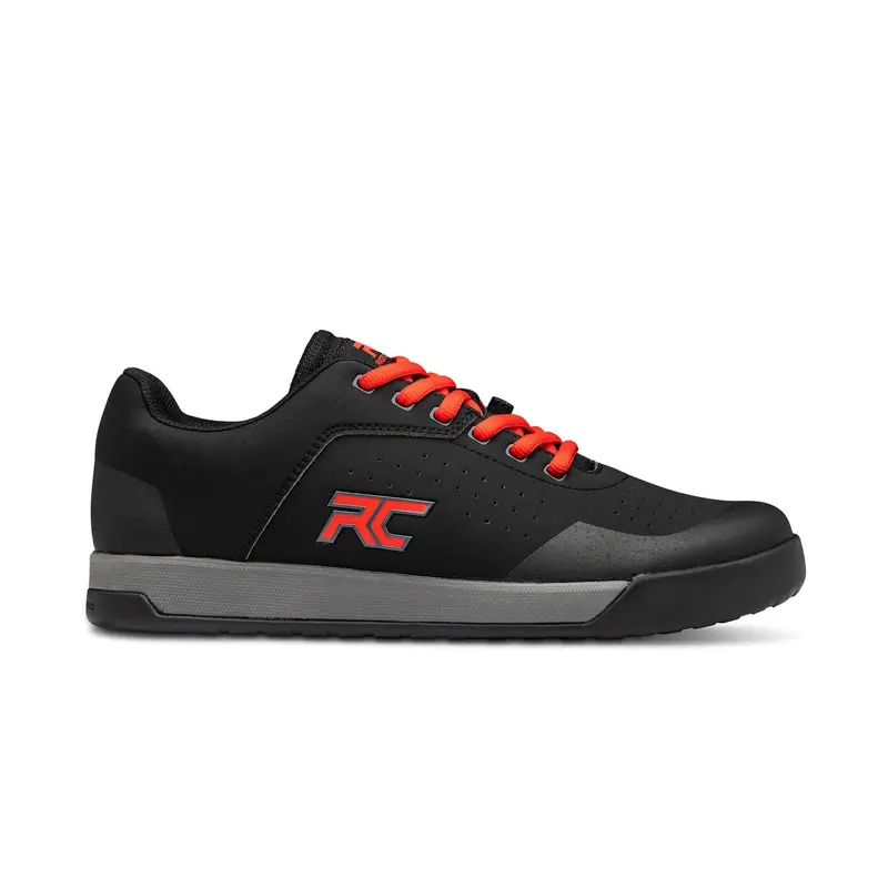 Ride Concepts Hellion Flat Pedal Mtb Shoe - Black-Red - 2022 3